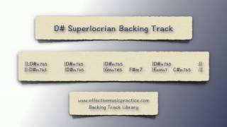 d# superlocrian backing track