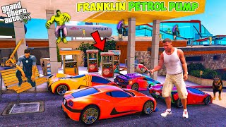 Franklin Opening A Petrol Pump Near His House GTA 5 ! | GTA 5 AVENGERS