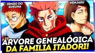 A BIZARRA ÁRVORE GENEALÓGICA DA FAMÍLIA ITADORI EXPLICADA | JUJUTSU KAISEN