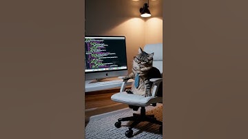 This Cat Codes Better Than Me 🐱💻😂