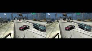 3D stereoscopic GTA IV Music Video (music 2 Different Tears Remix) yt3d Audi R8 FSI