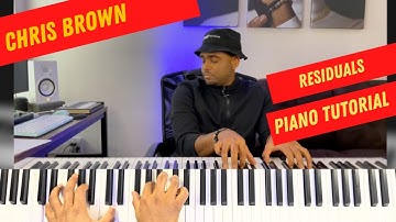 How To Play | Chris Brown - Residuals | Piano Tutorial