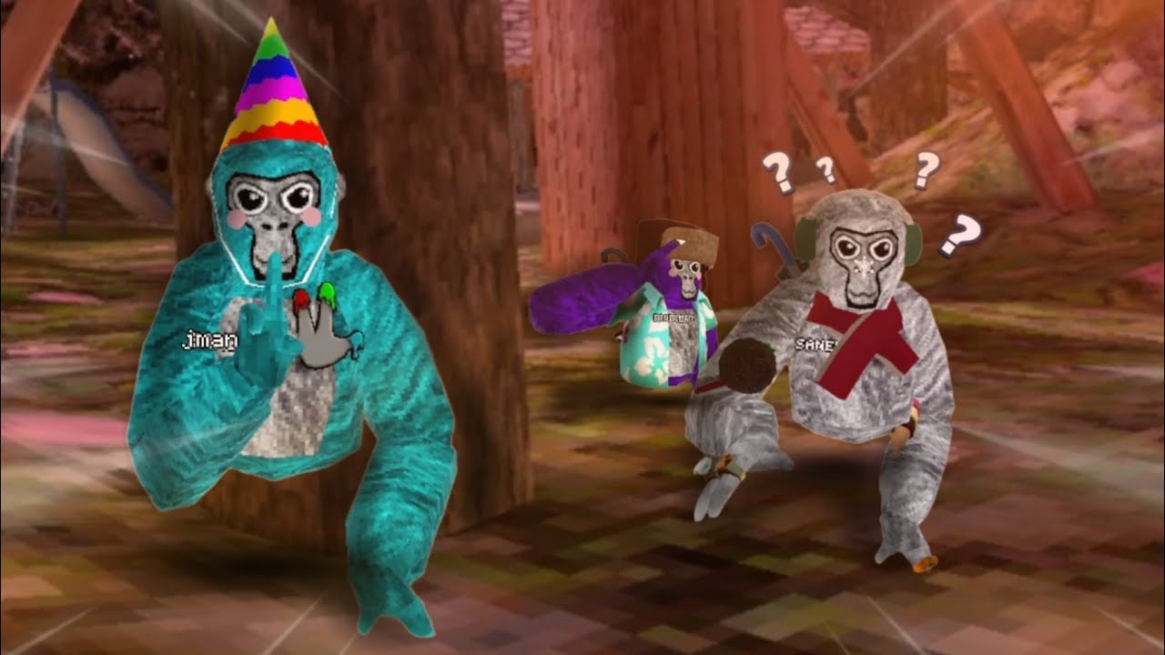 ВСТРЕТИЛИ ФИНГЕР ПЭИНТЕРА ➲ gorilla tag на русском