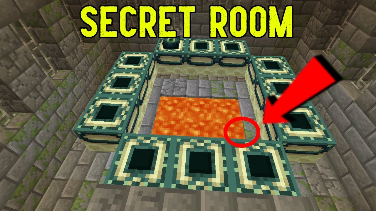 The secret room in the End Portal YouTube