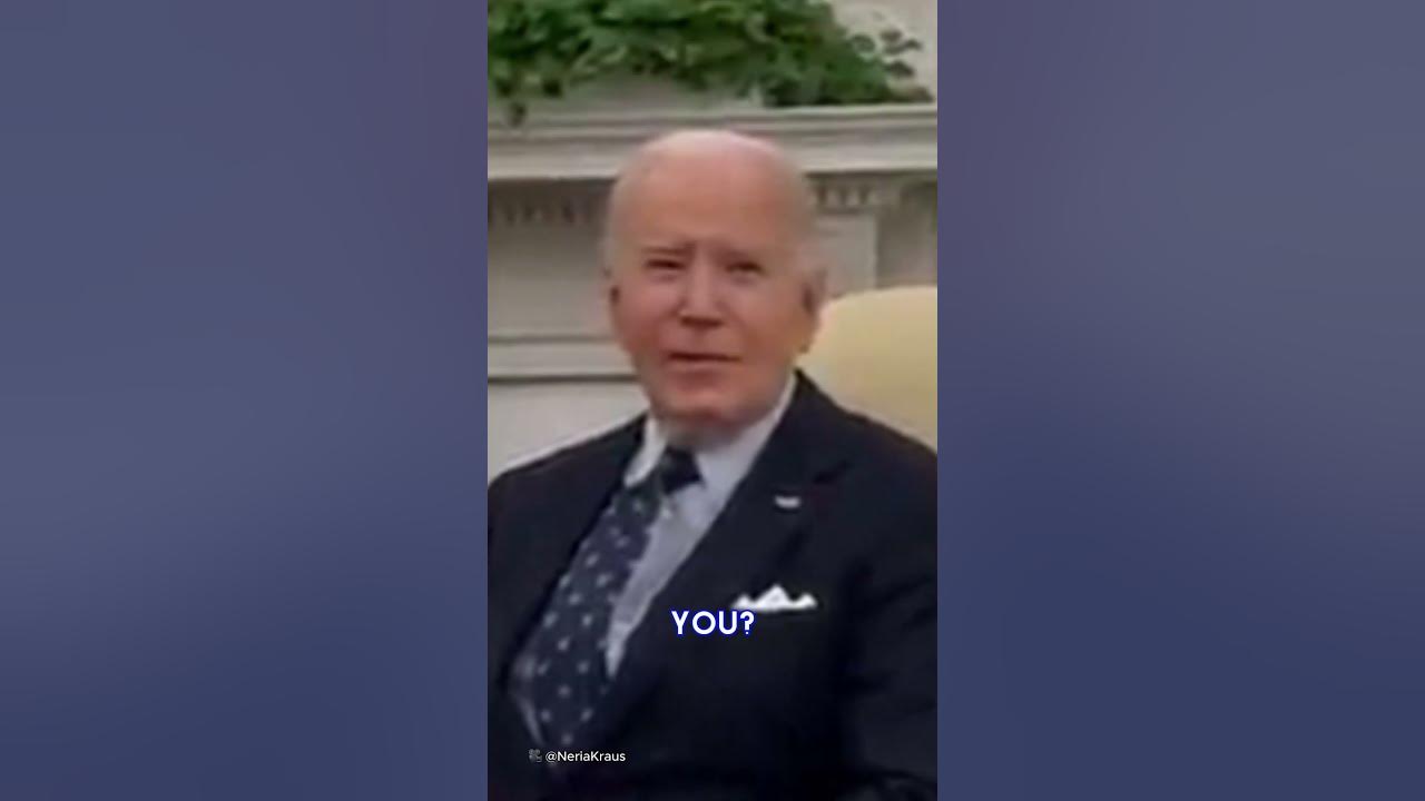 Joe Biden SNAPS at reporter 😳