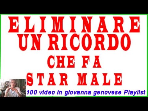 Video: Come Dimenticare Ciò Che Fa Male?