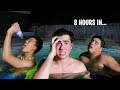 Last To Leave The Hot Tub Wins $10,000! - Challenge