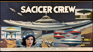 SAUCER CREW - Retro Pulp Science Fiction by Skyward, Variable Timeline, Spacecraft Experiments, Gen2