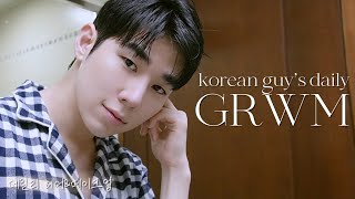 Korean Guy's Daily GRWM | Daily Hair & Makeup