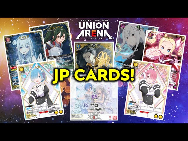 Re:ZERO Cards! - Japanese | Union Arena - YouTube