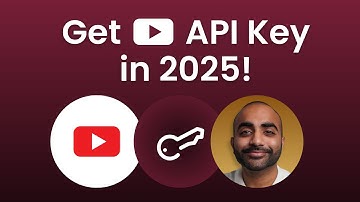 How to Create a YouTube API Key in 2025 - Step By Step Tutorial