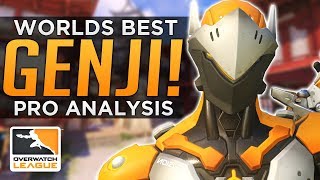 Overwatch: The BEST Genji in the WORLD! - Shadowburn Pro Analysis