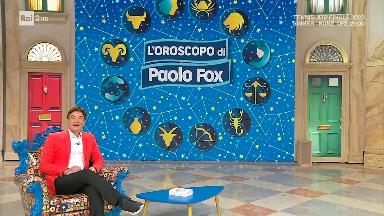 L'oroscopo di Paolo Fox - I Fatti Vostri - 16/11/2023 - YouTube