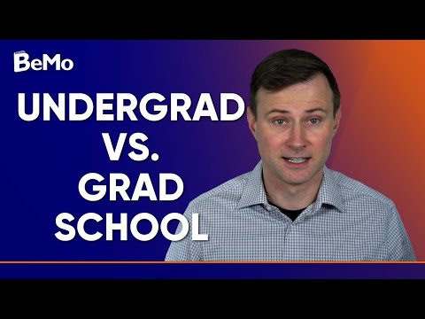 Video: Cos'è undergrad vs grad?