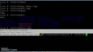 How to Copy a file to a directory in UNIX/Linux
