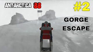 THE GORGE AND DRILLING STATION ESCAPE | ANTARCTICA 88 GAMEPLAY screenshot 5
