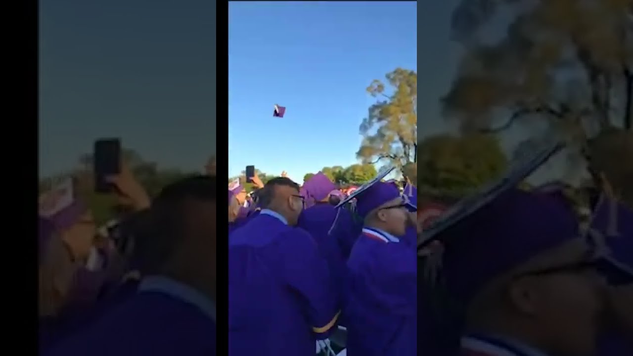 Autistic Kid Throws Chair At Graduation 