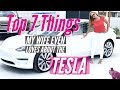 Top 7 things even my WIFE loves about the TESLA model 3! | The Mikesell Family