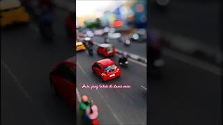 mobil-mobilan warna-warni #tiltshift tilt-shift video