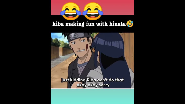 kiba making fun with hinata😂 #naruto #kiba #anime #viral #shorts #comedy