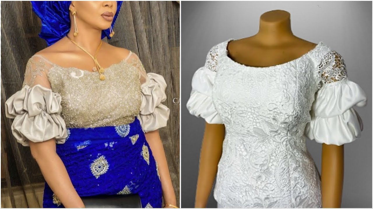 Как сшить блузку в стиле игбо | Для начинающих | Блузка-бюстье | The Silem