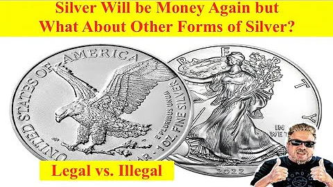 ALERT! If We Use SILVER as Money "Non Mint Issued"...