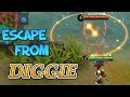 34 HEROES TRYING TO ESCAPE FROM DIGGIE