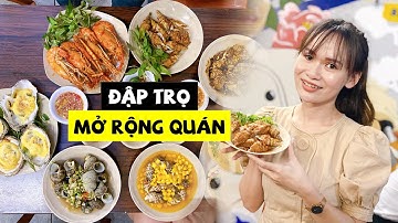 Mặc Covid 19 “vùi dập”, cô chủ xinh đẹp vẫn đập 4 phòng trọ mở rộng quán ốc