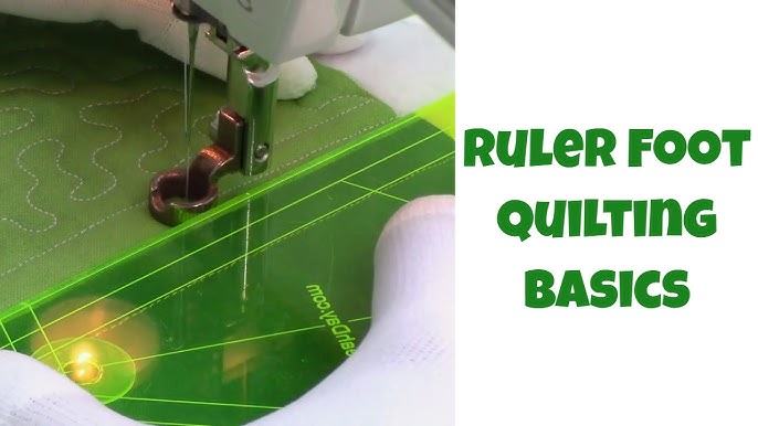 Free Motion Quilting Rulers Domestic Machines