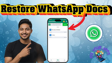 How To Recover Deleted WhatsApp Docs - Quick Tutorial