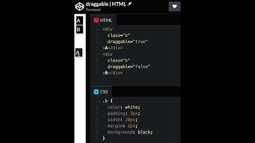 #10 draggable   HTML   Frontend #shorts