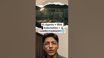 AI Agents + Web Automation= GAMECHANGER #ai #aiagents #chatgpt #openai #claude #gemini #google #mcp