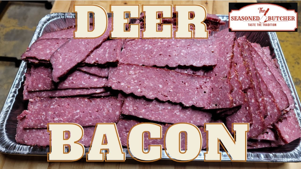 HOW TO MAKE VENISON BACON (DEER BACON) 