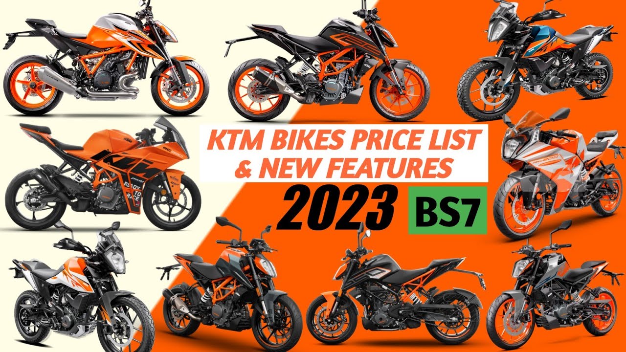 KTM Bikes Price List in India  2023  All KTM Bikes Latest Price Mileage Top Speed On Road