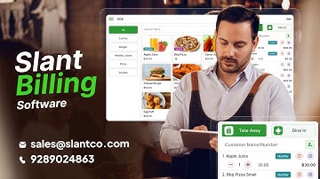 बिलिंग_मशीन with Slant बिलिंग_सॉफ्टवेयर||Android Billing Machine #billingsoftware #pos #posmachine/