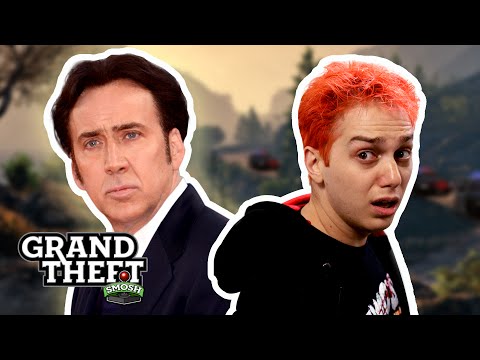 NIC CAGE JOINS THE GANG (Grand Theft Smosh)