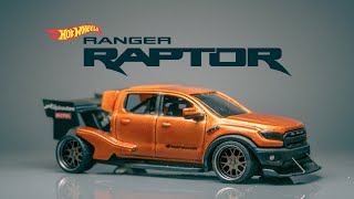 Ford Ranger Raptor Hot Wheels Custom