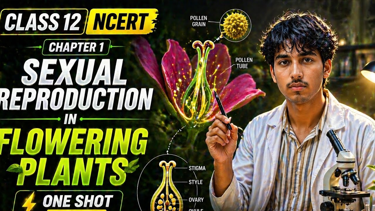 CLASS 12 BIOLOGY CH 1 SEXUAL REPRODUCTION IN FLOWERING PLANTS FOR CUET ...