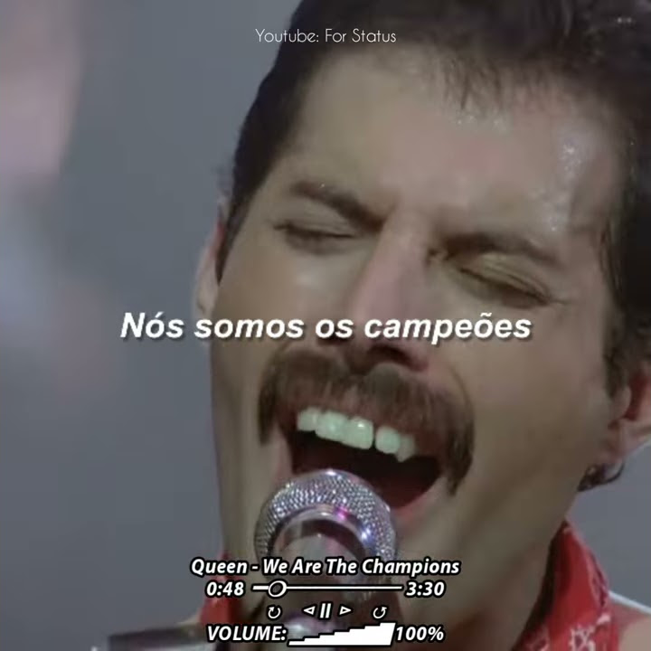 Queen - We Are The Champions (PARA STATUS/TRADUÇÃO)