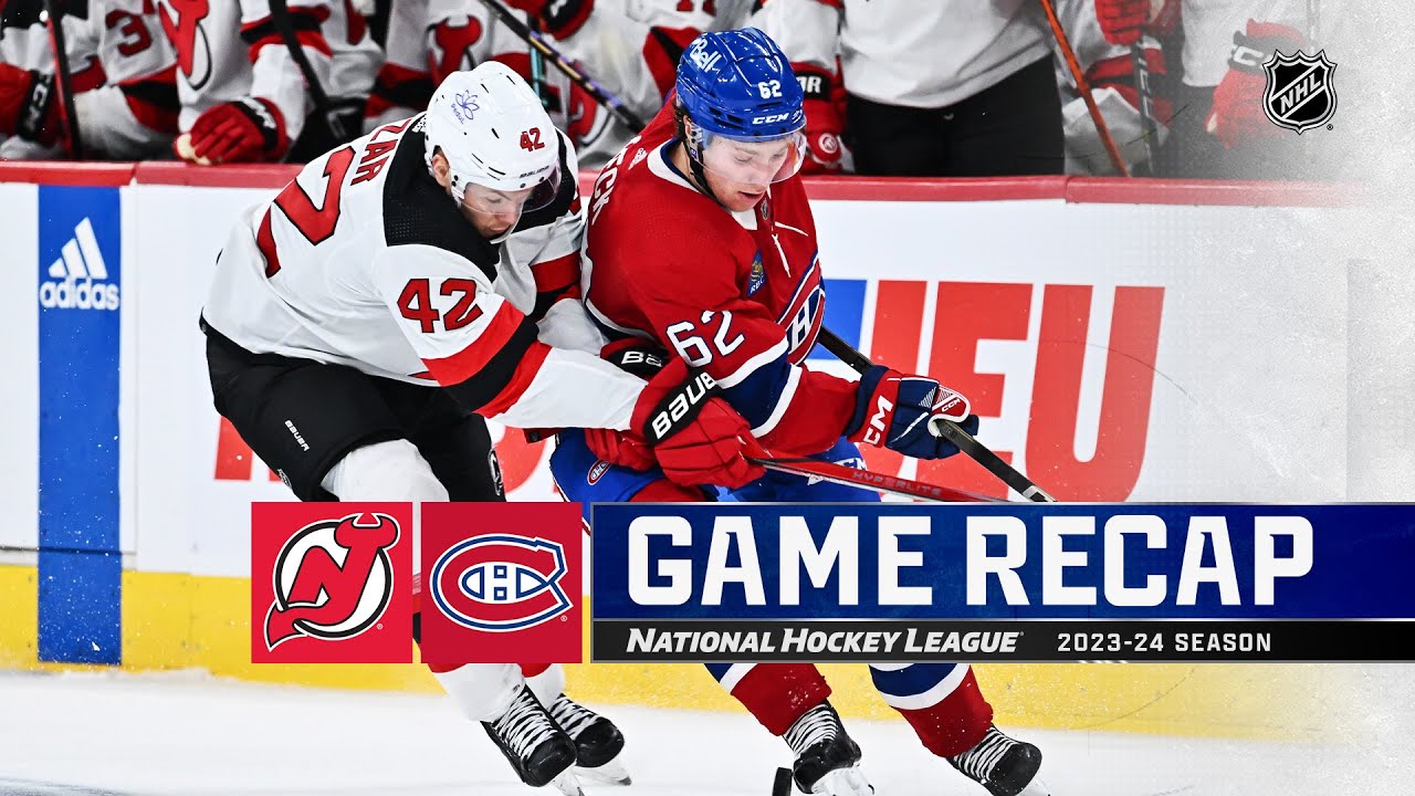 NHL Preseason Highlights  Devils vs. Canadiens - September 26, 2022 