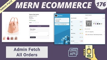 MERN Stack E-Commerce Project #176 : Order List – Fetch API Integration