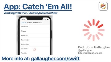 Ch. 7.4 Working with the UIActivityIndicatorView