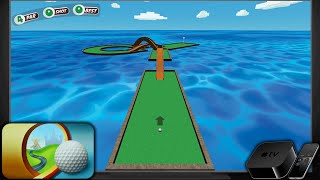 Mini Golf Star Retro Golf Game [4K60, Apple TV 4K (5th generation) Gameplay] screenshot 4