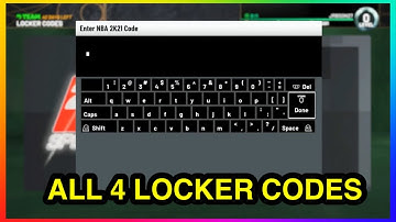 ALL 4 ACTIVE LOCKER CODES IN NBA 2K21 MY TEAM | ACTIVE LOCKER CODES