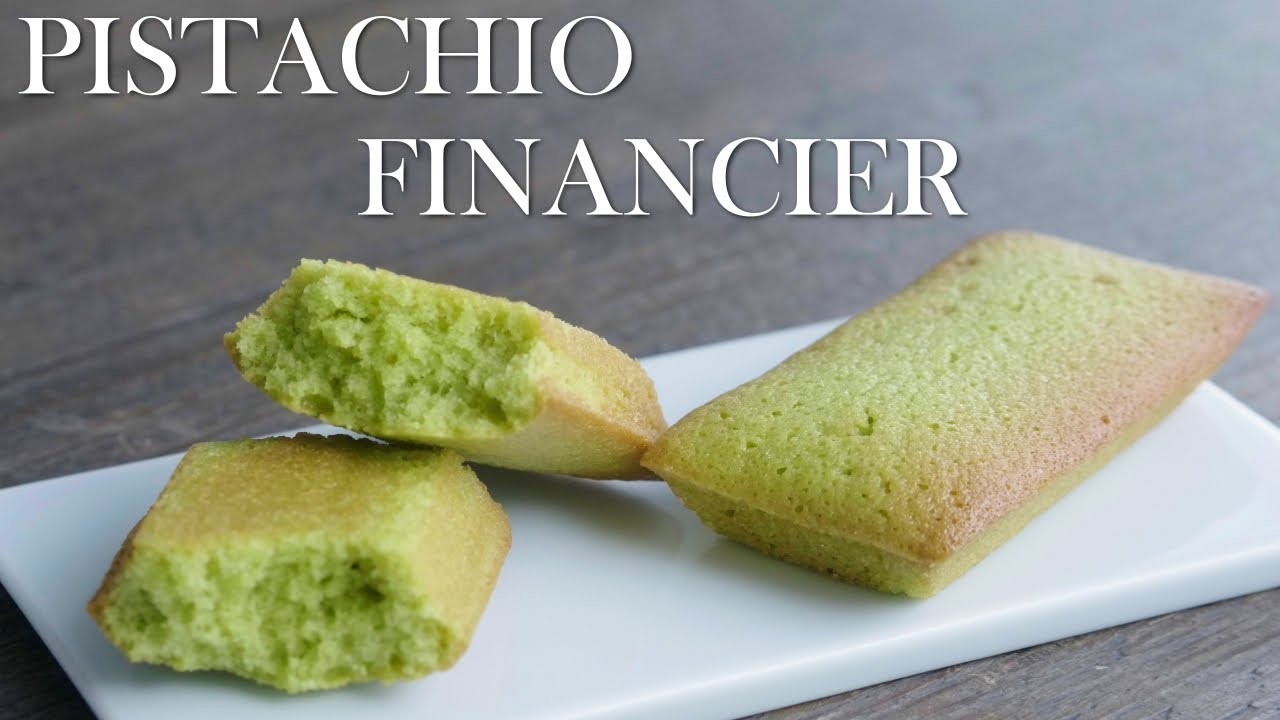 ⁣【ピスタチオフィナンシェ】パティシエが教える失敗しない Pistachio Financier