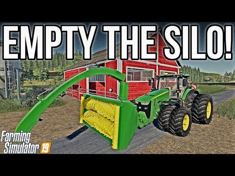 Best Way To Empty A Silage Bunker Farming Simulator 19 Youtube