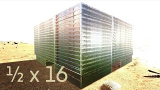 stacking foundations by halves | Ark Survival Evolved 45