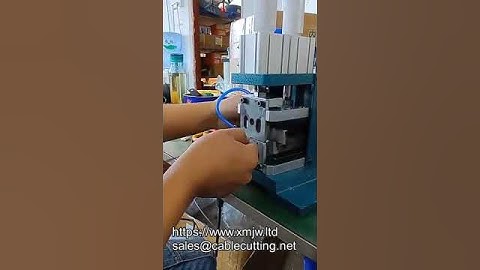 WPM 3fn Electrical Pneumatic Vertical Wire Stripping And Twisting Machine Stripper Twister