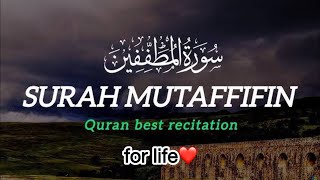 Surah Mutaffifin❤️✨||Ep_144||Beautiful Quran recitation🥰Hafiz Muhammad Suleman🕌#surahmutaffifin