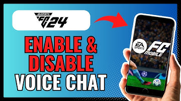 How To ENABLE & DISABLE VOICE CHAT On FIFA24 2024!